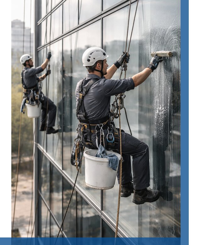 Мойка сплошного остекления в Саранске, заказать от 316 р.| ВЫСОТНИК-Срн