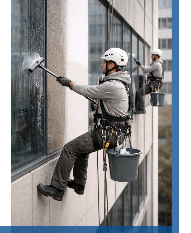 Мойка фасадов зданий в Саранске под ключ от 369 р. | ВЫСОТНИК-Срн