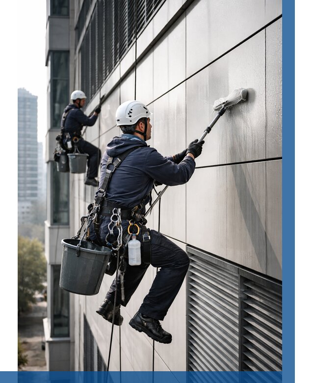 Мойка вентилируемого фасада в Саранске от 263 р. | ВЫСОТНИК-Срн