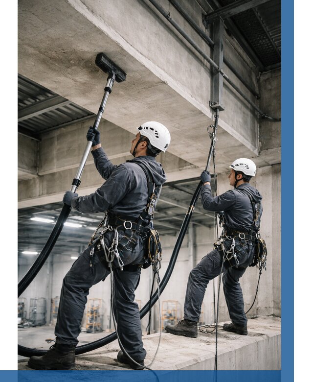 Обеспыливание потолочных конструкций в Саранске от 263 р. |ВЫСОТНИК-Срн