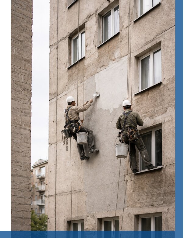 Косметический ремонт фасада в Саранске от 1159 р. | ВЫСОТНИК-Срн