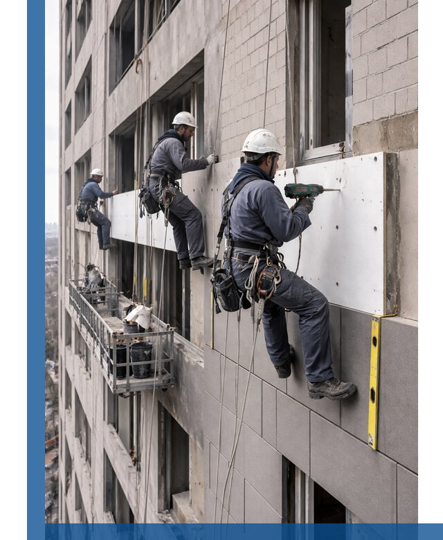 Монтаж фасадных термопанелей высокого качества в Саранске