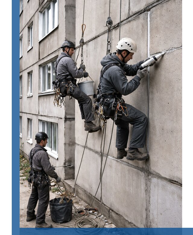 Герметизация межпанельных швов в Саранске с гарантией герметичности