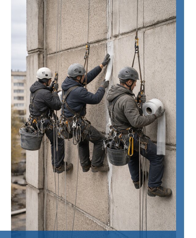 Ремонт межпанельных швов в Саранске от 790 р. | ВЫСОТНИК-Срн