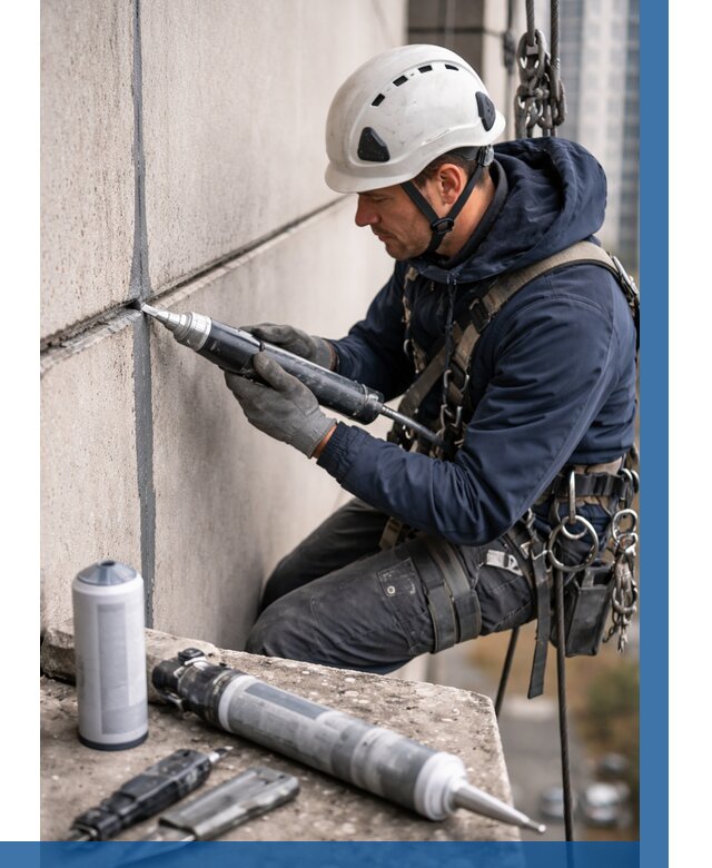 Вторичная герметизация швов в Саранске от 474 р. | ВЫСОТНИК-Срн