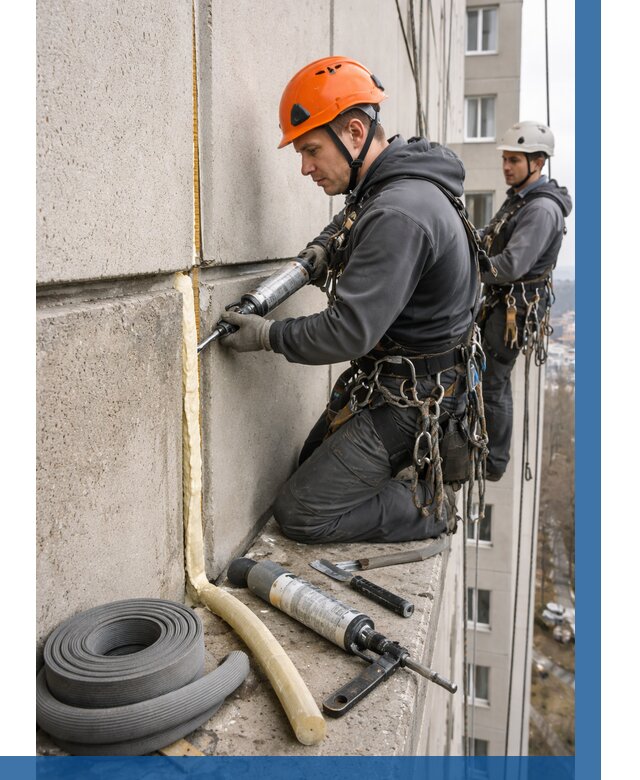 Теплый шов межпанельные швы в Саранске от 738 р. | ВЫСОТНИК-Срн