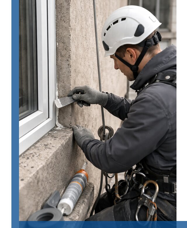 Герметизация монтажных швов окон в Саранске с гарантией качества