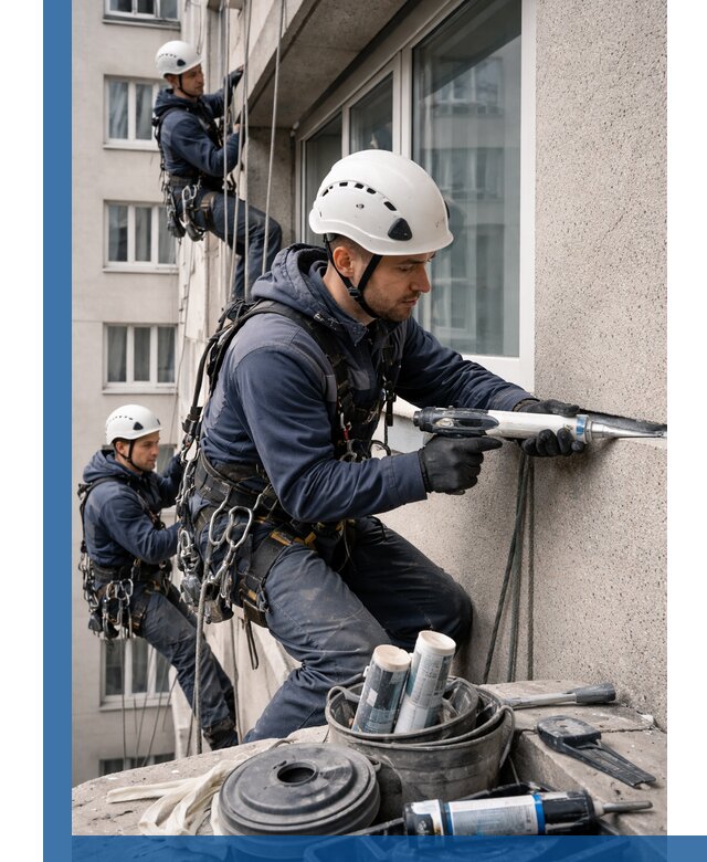 Герметизация швов лоджии в Саранске профессионально и надежно