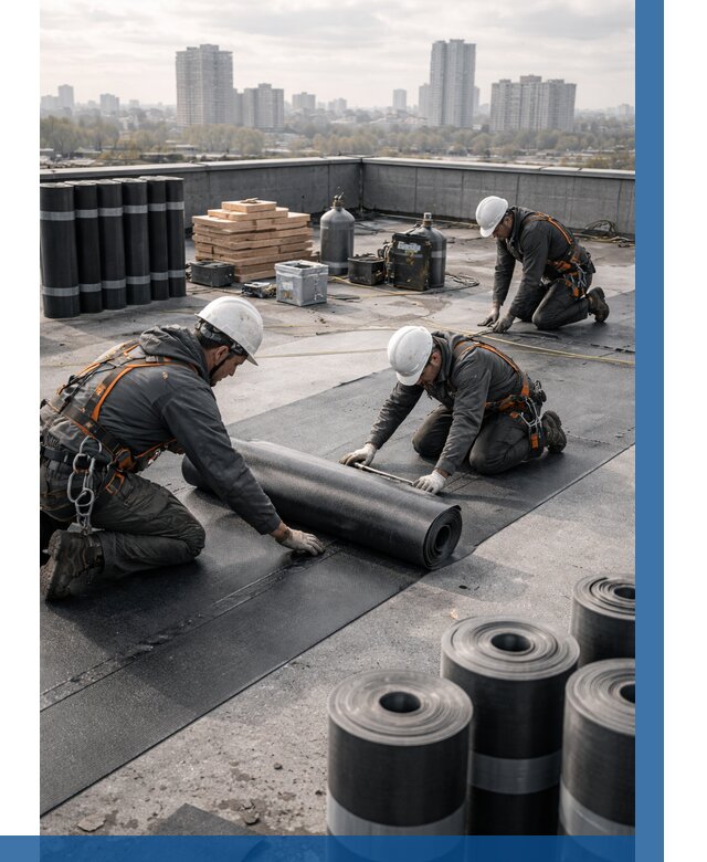 Монтаж мягкой кровли под ключ в Саранске от 474 р. | ВЫСОТНИК-Срн