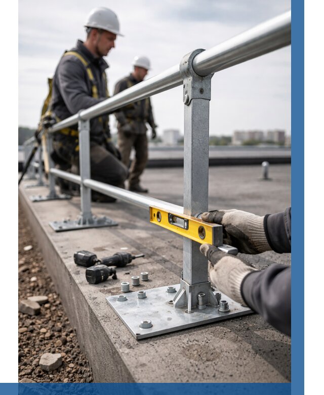 Монтаж кровельного ограждения в Саранске от 1264 р. | ВЫСОТНИК-Срн