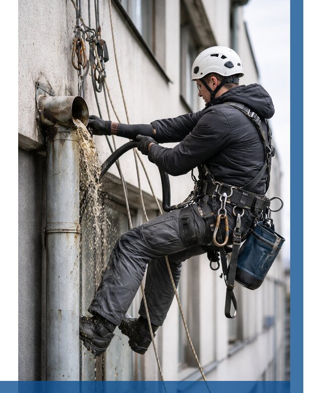 Прочистка водосточных труб в Саранске от 3688 р. | ВЫСОТНИК-Срн