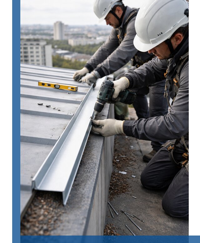 Монтаж капельника на кровле в Саранске с гарантией качества