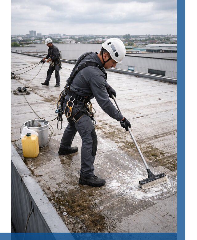 Очистка крыши по графику в Саранске от 7902 р. | ВЫСОТНИК-Срн