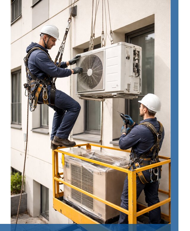 Демонтаж внешнего блока кондиционера в Саранске от 3688 р. | ВЫСОТНИК-Срн