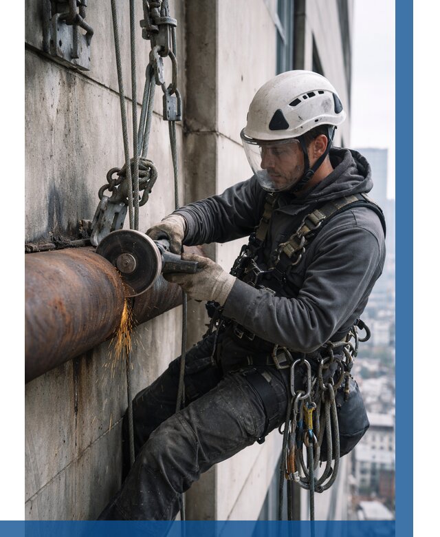 Резка металла на высоте в Саранске по цене от 4741 р. | ВЫСОТНИК-Срн