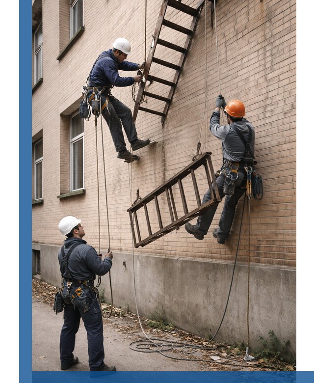 Демонтаж пожарной лестницы в Саранске быстро и безопасно