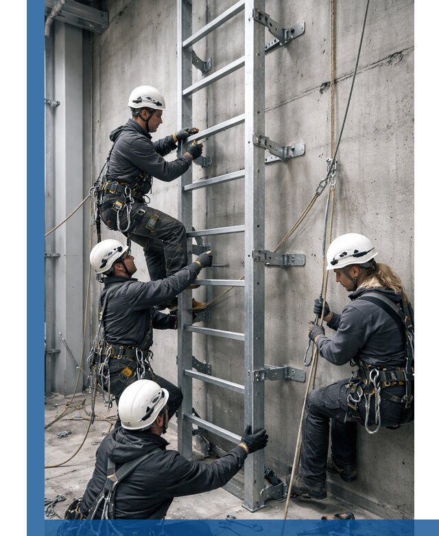 Монтаж металлических лестниц в Саранске под ключ со гарантией