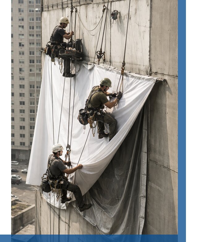 Замена баннерного полотна в Саранске от 6848 р. | ВЫСОТНИК-Срн—заказать