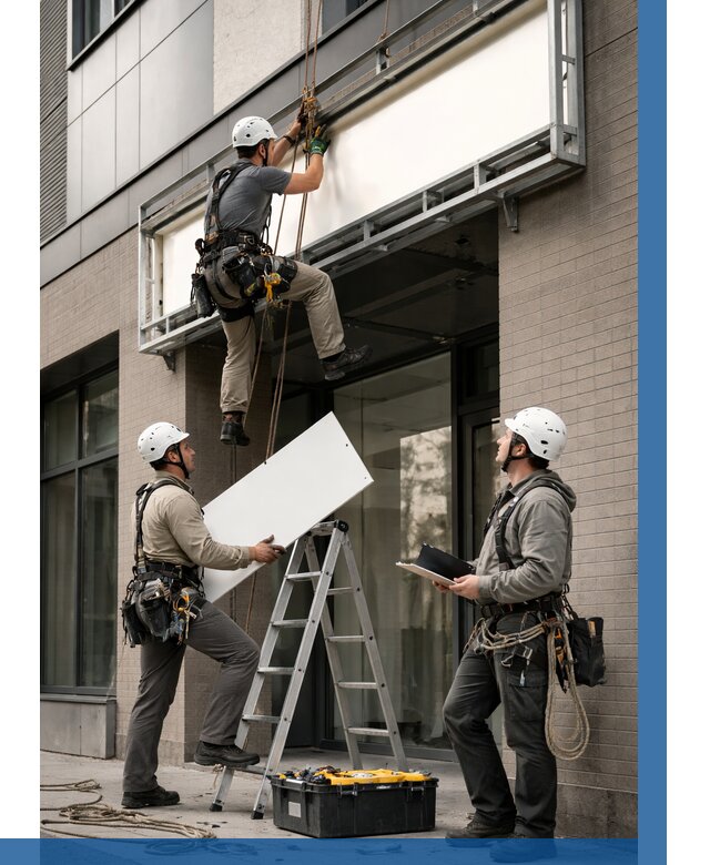 Монтаж светового короба в Саранске от 6848 р. | ВЫСОТНИК-Срн