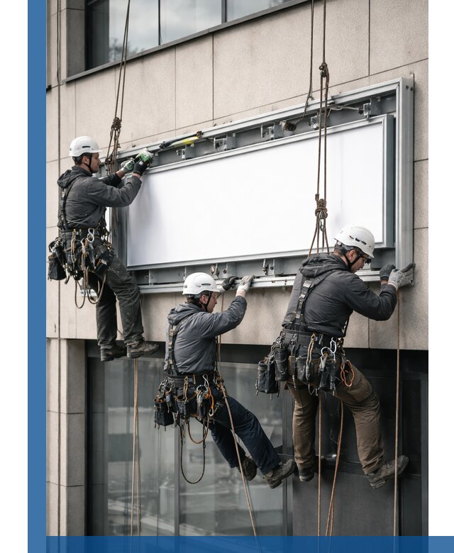 Профессиональный монтаж светового короба под ключ в Саранске