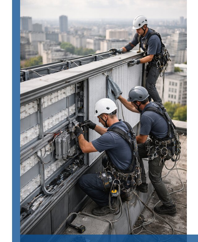 Профессиональное обслуживание крышной рекламы в Саранске под ключ