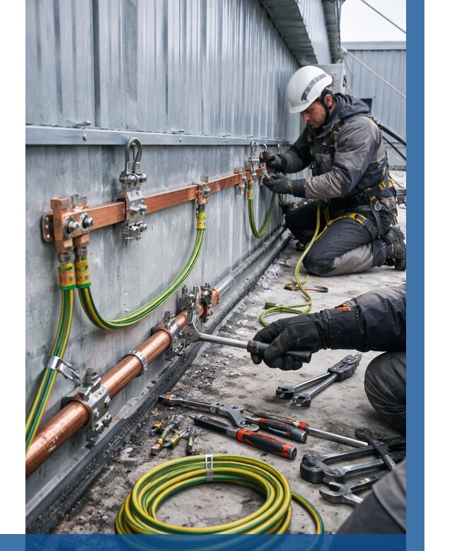 Монтаж заземления здания в Саранске от 26340 р. | ВЫСОТНИК-Срн