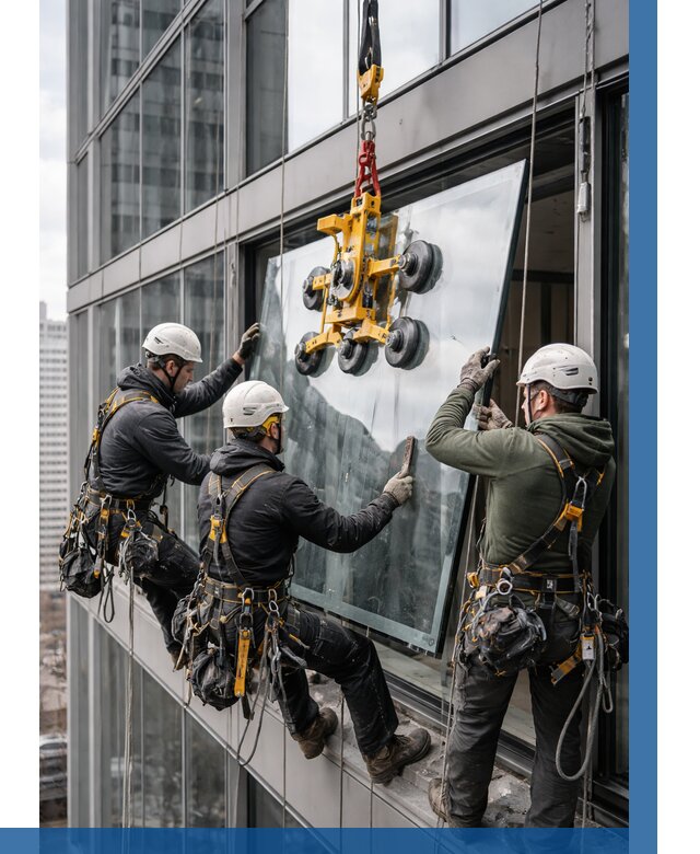 Фасадное остекление зданий под ключ в Саранске от 10536 р. | ВЫСОТНИК-Срн