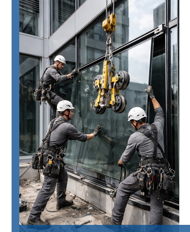 Структурное остекление фасадов в Саранске монтаж и обслуживание