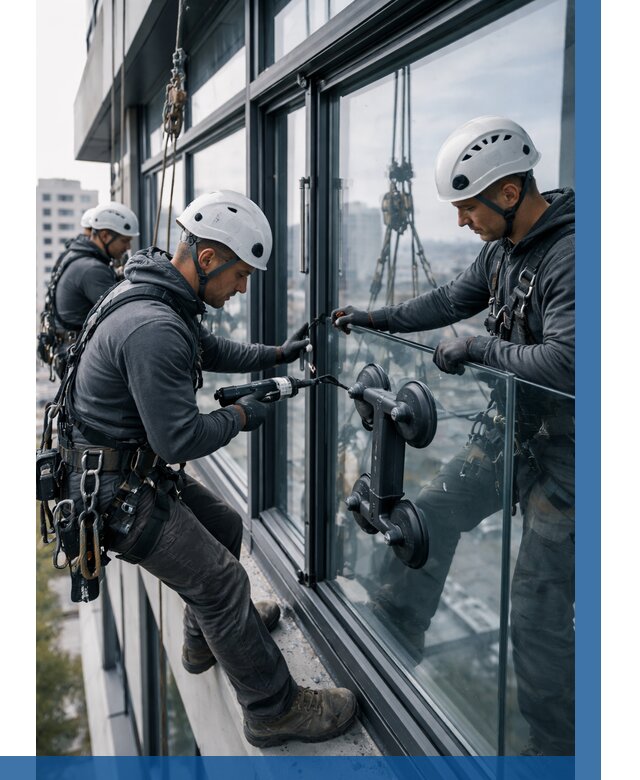 Витражное остекление зданий в Саранске от 3688 р. | ВЫСОТНИК-Срн