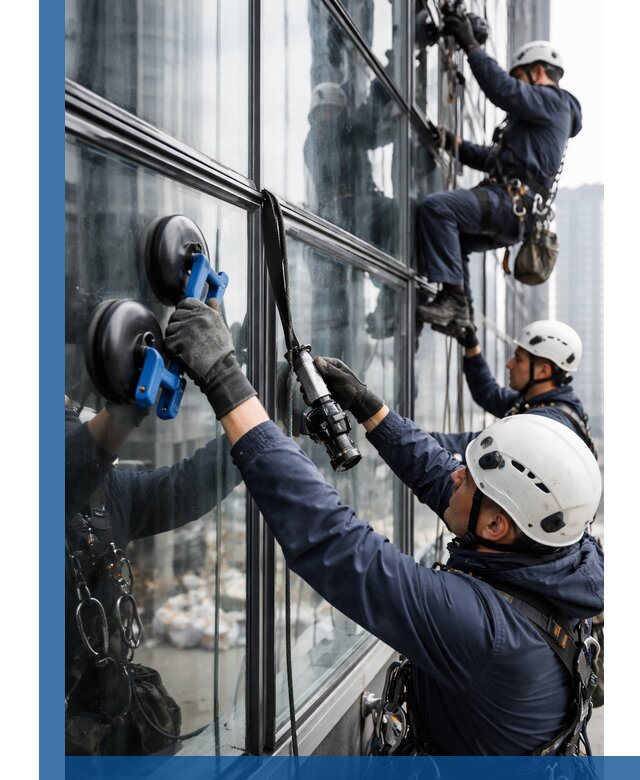 Радиусное остекление фасадов под ключ в Саранске с гарантиями