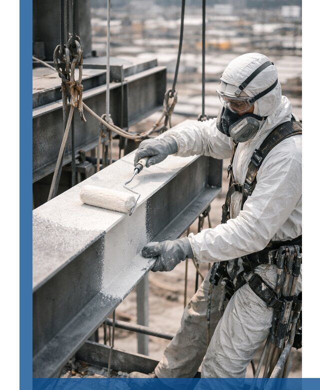 Профессиональная огнезащитная обработка металлоконструкций в Саранске