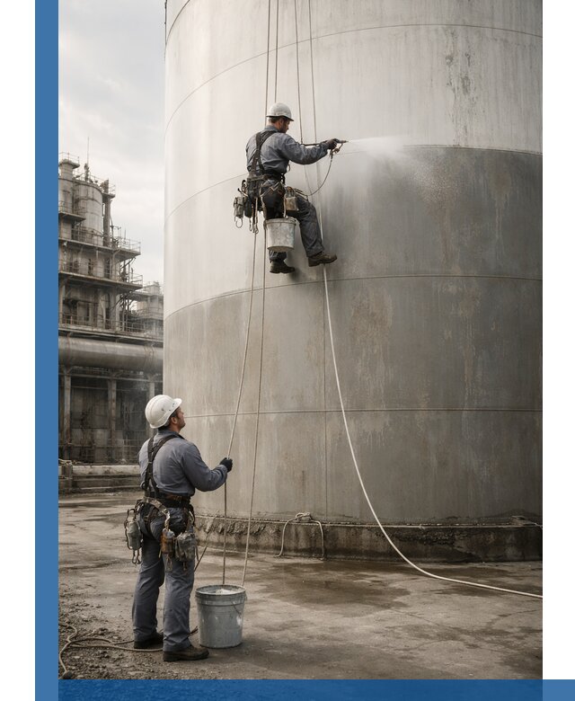 Покраска стальных резервуаров и емкостей в Саранске профессионально