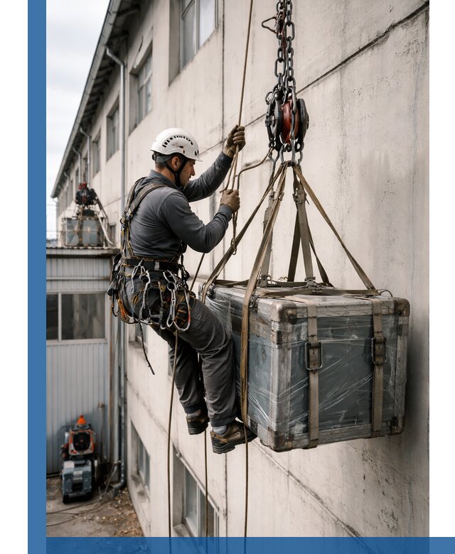 Подъем грузов на высоту в Саранске для промышленных объектов