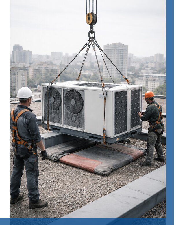 Подъем груза на крышу в Саранске от 5268 р. | ВЫСОТНИК-Срн заказать