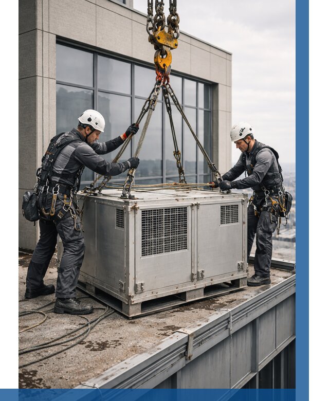 Такелажные работы на высоте в Саранске от 8429 р. | ВЫСОТНИК-Срн