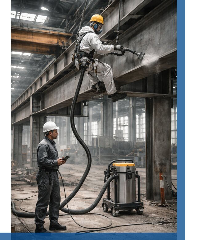 Обеспыливание конструкций в цехе в Саранске от 4425 р. | ВЫСОТНИК-Срн