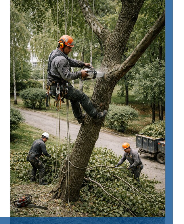 Кронирование деревьев в Саранске от 6848 р. | ВЫСОТНИК-Срн