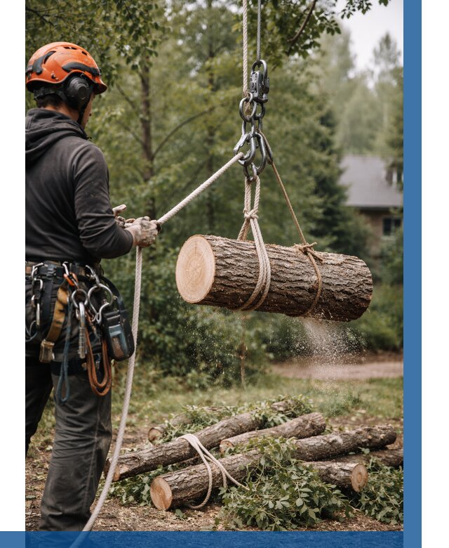 Валка деревьев частями в Саранске от 7902 р. | ВЫСОТНИК-Срн