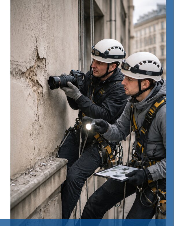 Фотофиксация дефектов фасада в Саранске от 4741 р. | ВЫСОТНИК-Срн