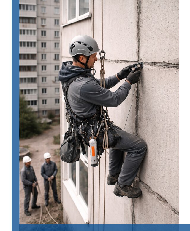 Обследование межпанельных швов и герметизация в Саранске